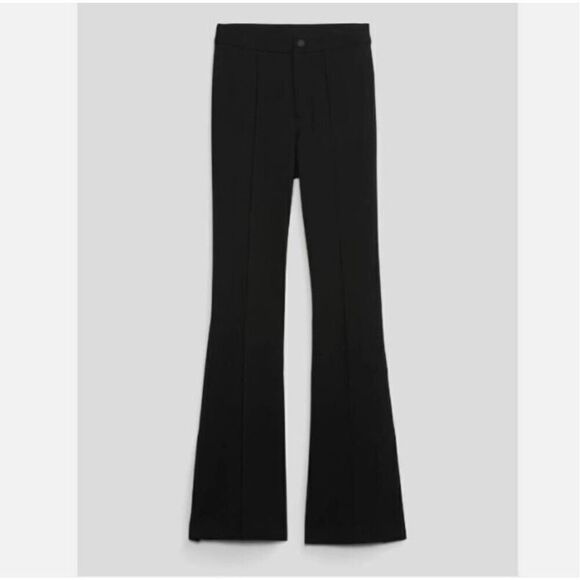 NWT Gap Ponte Flare Slit Pants 8 Tall - Picture 15 of 15